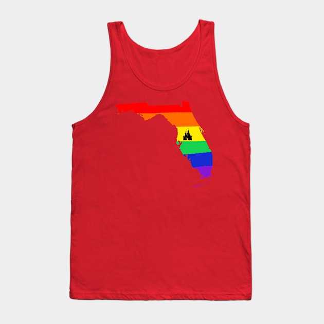 Florida Pride Tank Top by NoMidnightPodcast